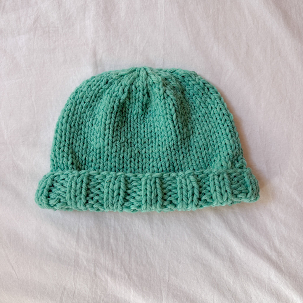 Kickoff Beanie Knitting Pattern