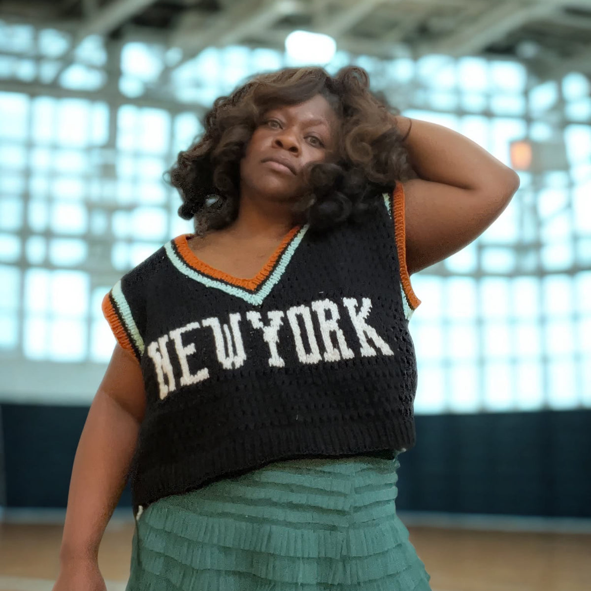 New York Essential Vest Basketball Jersey Knitting Pattern